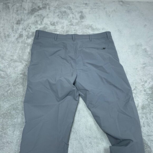 Banana Republic Mens Gray Straight-Fit Pants Size 38x34 a0886 - Picture 5 of 6